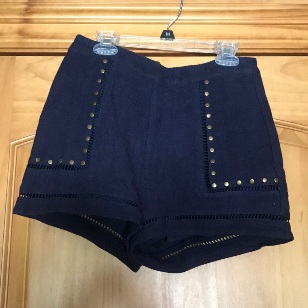 High waisted shorts